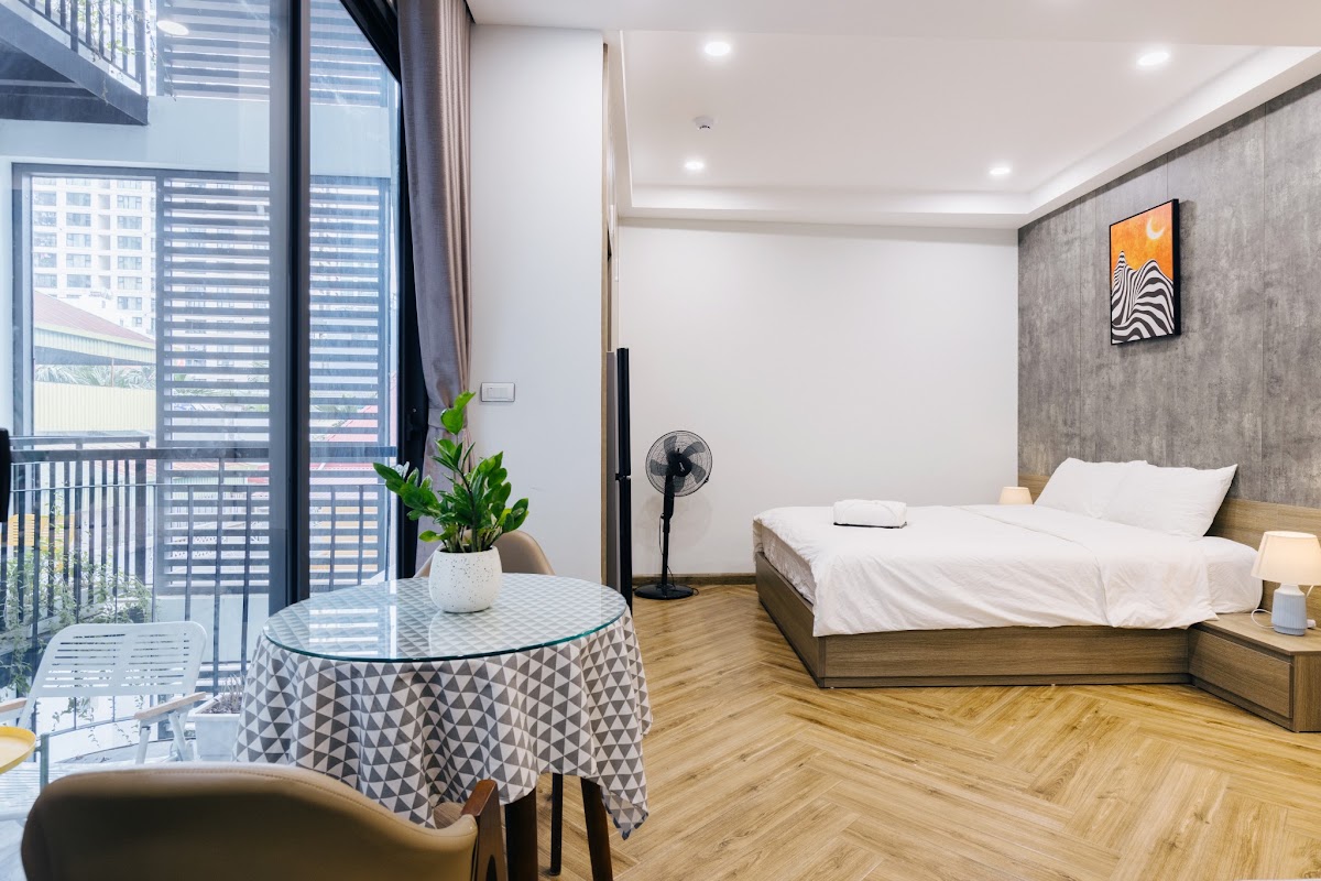 Căn Studio 01 tràn ngập ánh sáng